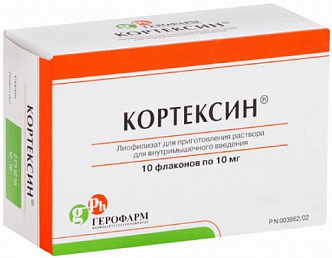 Эффективность кортексина в остром и восстановительном периодах полушарного ишемического инсульта